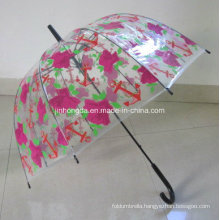 Rose Cover PVC Fabric Apollo Umbrella (YSN23)